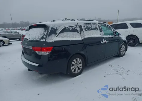 2016 Honda Odyssey Ex-L from USA, damaged, VIN 5FNRL5H62GB158355